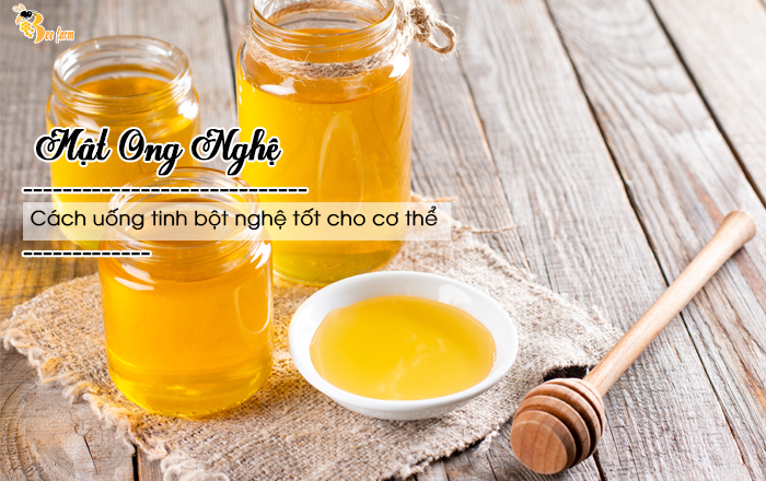 tác dụng khi uống nghệ với mật ong