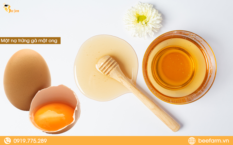 công dụng mặt nạ trứng gà mật ong