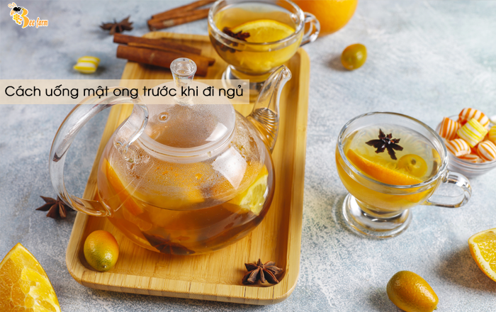 uống mật ong trước khi ngủ 