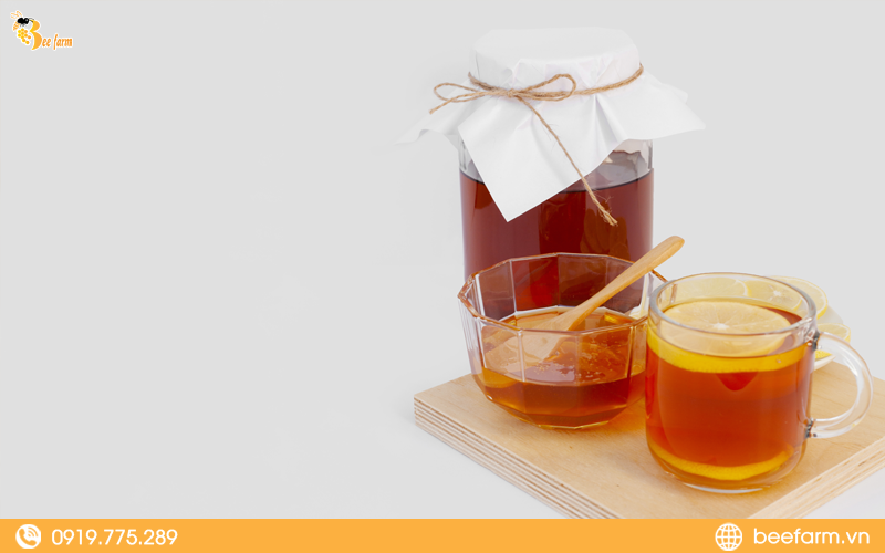 cách pha trà tắc mật ong
