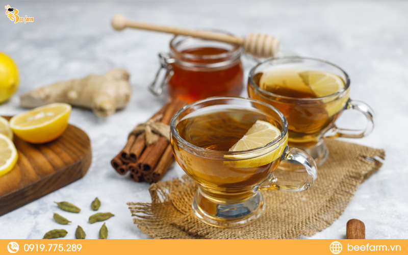 những tác dụng của mật ong chanh đào