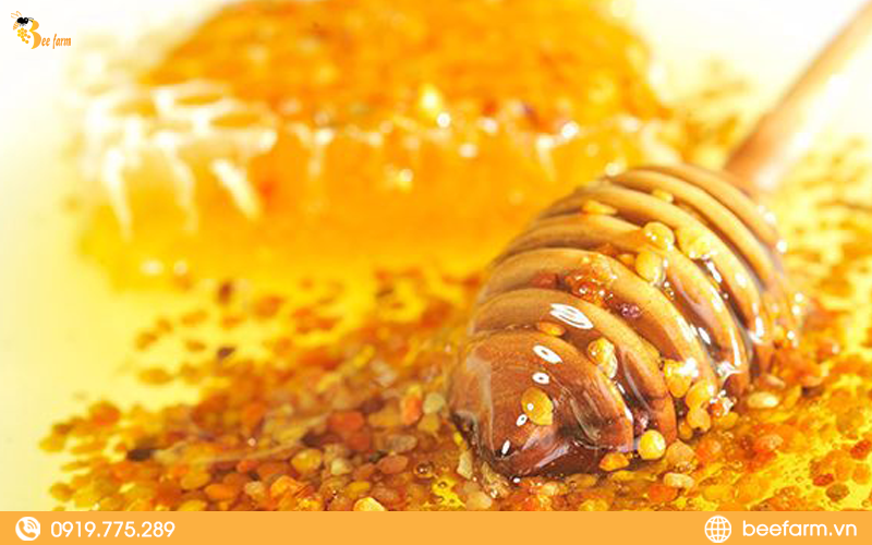 phấn hoa mật ong cách dùng