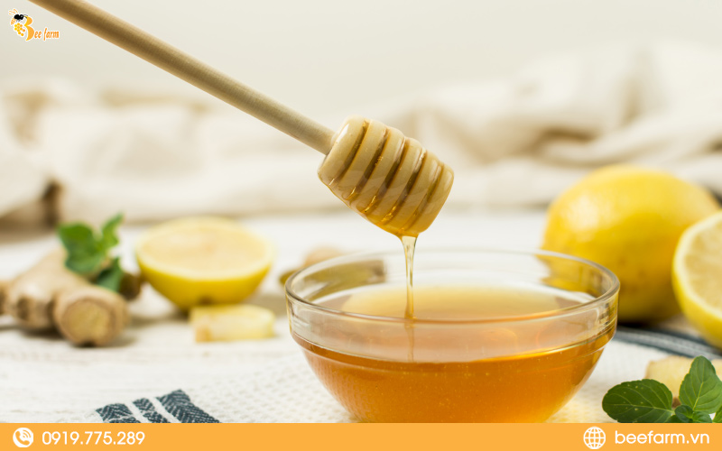 mật ong gừng